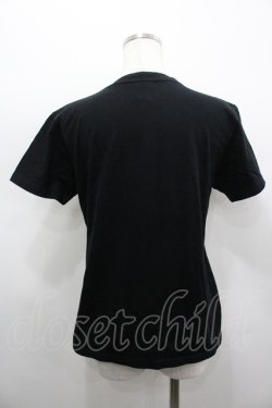 画像3: Nile Perch / うさぎプリント襟カットソー  黒 I-26-03-19-019-LO-TO-TE-ZI