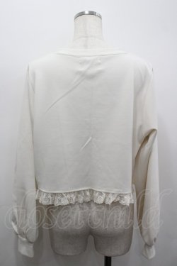 画像3: m petit by misako / MSKバラBフリルボレロ L アイボリー I-26-03-19-022-LO-TO-SA-ZI