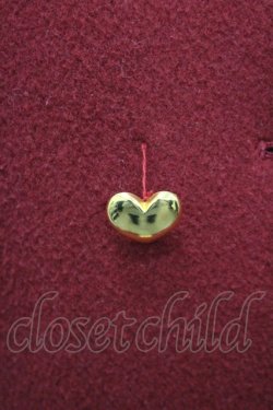 画像2: MILK / グラムハートコート  ボルドー I-26-03-19-028-ML-CO-SA-ZI