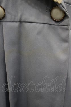 画像2: an another angelus / ウエスト2ボタンコート  サックスＸアイボリー I-26-03-19-030-CA-CO-SA-ZI