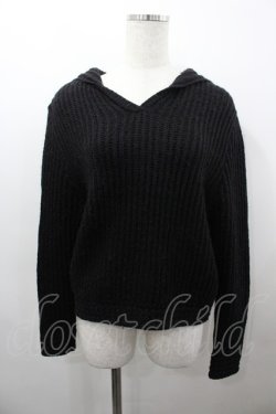 画像1: Katie / WINTER BABE SAILOR knit  黒 I-26-03-23-036-LO-TO-SA-ZI
