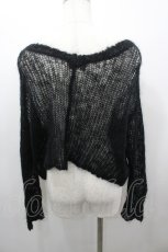画像3: Katie / PUNKY PUNKY v neck knit  黒 I-26-03-23-037-LO-TO-SA-ZT493 (3)