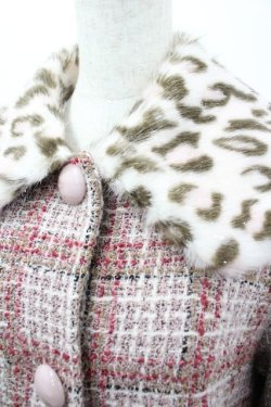 画像2: MILK / ローブコート  ファンシーピンクツイード I-26-03-23-041-ML-CO-TE-ZI