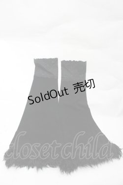 画像4: Qutie Frash / ファー付きオフショル着物カーデ  黒×パープル I-26-03-23-043-QU-JA-TE-ZI