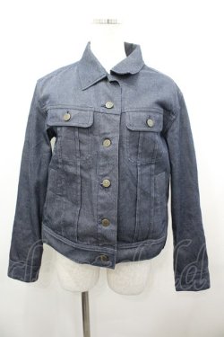 画像1: PINK HOUSE / ロゴボタンデニムジャケット  紺デニム I-26-03-23-044-LO-JA-SA-ZI