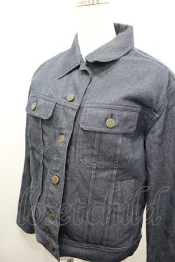 画像2: PINK HOUSE / ロゴボタンデニムジャケット  紺デニム I-26-03-23-044-LO-JA-SA-ZI