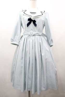 画像1: Innocent World / マリアンヌワンピース M サックス I-26-03-23-046-IW-OP-SA-ZI