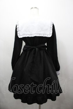 画像3: Amavel / ガーリーフリルデコルテオープンワンピース  黒 I-26-03-23-052-CA-OP-SA-ZI