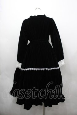 画像3: Chalmiere / ウィンターワンピース  黒Ｘ白 I-26-03-23-053-0-OP-SA-ZI