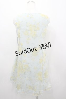 画像3: axes femme / ブーケ柄楊柳チュニック M グリーン I-26-03-23-054-AX-OP-SA-ZI