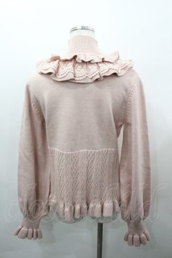 画像3: Hoshibako Works / タートルネックフリルニット  ピンク I-26-03-23-006-LO-TO-SA-ZI