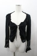 MIHO MATSUDA / 薔薇レースボレロ  黒 I-26-03-23-007-GO-TO-TE-ZI