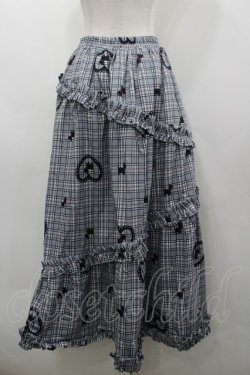 画像3: axes femme kawaii / おさんぽテリア柄スカート  黒 I-26-03-23-067-AX-SK-SA-ZI
