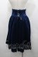 画像3: ichigomikou / フロント刺繍ハイウエストスカート  紺ｘ白ｘゴールド I-26-03-23-068-LO-SK-SA-ZI (3)