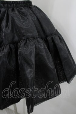 画像2: To Alice / チュールパニエ  黒 I-26-03-23-069-LO-SK-TE-ZI
