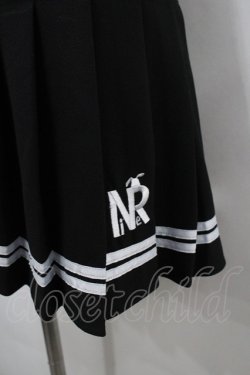 画像2: NieR Clothing / ハイウエストプリーツスカパン  ブラック I-26-03-23-070-PU-SK-SA-ZI