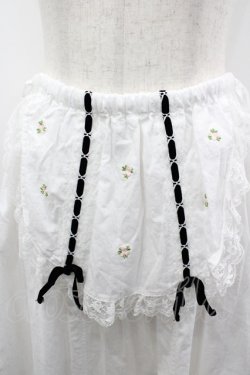 画像2: Katie / ROMANELLI longskirt  白Ｘ黒 I-26-03-23-078-LO-SK-SA-ZI