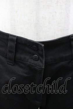 画像2: MIHO MATSUDA / ハーフパンツ M 黒 I-26-03-23-080-GO-PA-TE-ZI