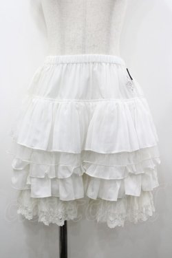 画像1: Ozz oneste / フリルドロワーズ  白 I-26-03-23-083-OO-PA-TE-ZI