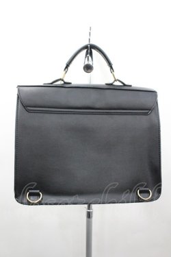 画像2: Amavel / カギ付A4サッチェッルバッグ  黒 I-26-03-23-088-CA-BG-SA-ZI