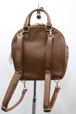 画像2: m petit by misako / TT*AM2WAYリュック  ブラウン I-26-03-23-090-LO-BG-SA-ZI