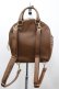 画像2: m petit by misako / TT*AM2WAYリュック  ブラウン I-26-03-23-090-LO-BG-SA-ZI (2)