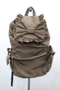 m petit by misako / TT AM リボンフラップ リュックサック  ブラウン I-26-03-23-093-LO-BG-SA-ZI