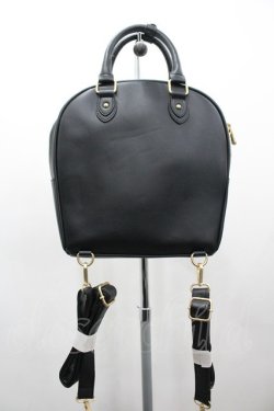 画像2: m petit by misako / TT*AM2WAYリュック  黒 I-26-03-23-095-LO-BG-SA-ZI