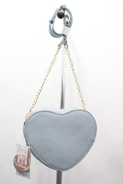 画像2: m petit by misako / ハートポシェット  サックス I-26-03-23-099-0-BG-SA-ZI