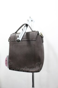 画像2: m petit by misako / AM*フラップショルダー  ブラウン I-26-03-23-102-LO-BG-HR-ZI