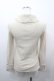 画像3: axes femme / フリルリブハイネックニット  アイボリー I-26-03-23-013-AX-TO-SA-ZI (3)