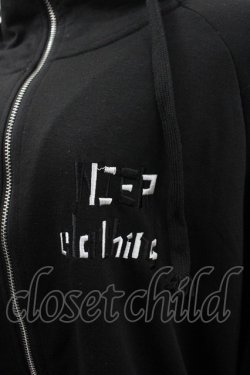 画像2: NieR Clothing / ラインジップアップパーカー  ブラック I-26-03-23-015-PU-TO-SA-ZI
