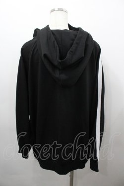 画像3: NieR Clothing / ラインジップアップパーカー  ブラック I-26-03-23-015-PU-TO-SA-ZI