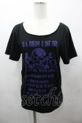 SEX POT ReVeNGe / ノベルティ復刻Tシャツ  パープル I-26-03-23-018-SP-TS-SA-ZI