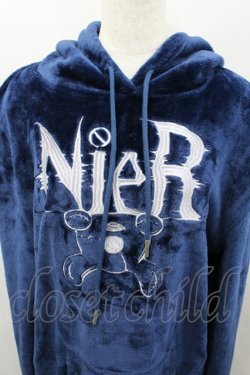画像2: NieR Clothing / 2022年イベントチケットノベルティふわもこパーカー  ブルー I-26-03-23-023-PU-CO-SA-ZI