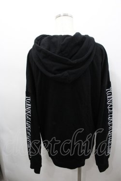 画像3: LISTEN FLAVOR / ムーンベアパーカー  黒Ｘ青 I-26-03-23-027-PU-TO-SA-ZI