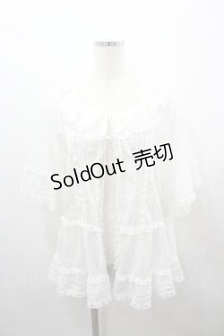 画像1: PINK HOUSE / レース使いブラウス  白 I-26-03-23-029-LO-BL-SA-ZI
