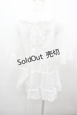 画像3: PINK HOUSE / レース使いブラウス  白 I-26-03-23-029-LO-BL-SA-ZI