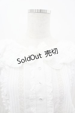 画像2: PINK HOUSE / ふんわり仕上げローンブラウス  白 I-26-03-23-030-LO-BL-SA-ZI