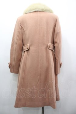 画像2: Jane Marple / ラムパイルのシャルロット・コート  ピンク I-26-03-25-033-JM-CO-SA-ZI