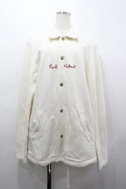 画像1: Karl Helmut / KARLくん刺繍スウェットブルゾン 3(M) アイボリー I-26-03-25-037-EL-JA-SA-ZI