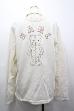画像2: Karl Helmut / KARLくん刺繍スウェットブルゾン 3(M) アイボリー I-26-03-25-037-EL-JA-SA-ZI