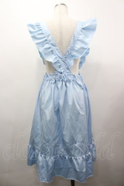 画像2: Nile Perch / エプロンジャンパースカート  サックス I-26-03-25-053-LO-OP-SA-ZI