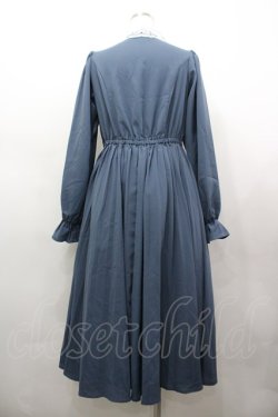 画像2: m petit by misako / AM*レースエリプリーツワンピース M 中青 I-26-03-25-055-LO-OP-SA-ZI