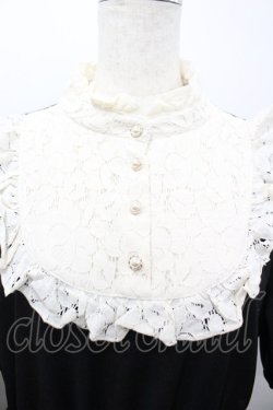 画像3: m petit by misako / TT*AMデシンヨークワンピース LL 黒Ｘアイボリー I-26-03-25-056-LO-OP-SA-ZI