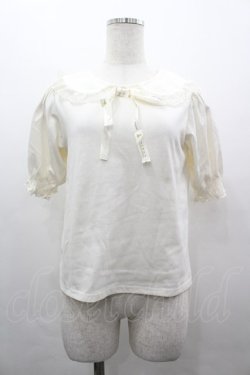 画像1: m petit by misako / 丸襟プルオーバー S アイボリー I-26-03-25-007-0-TO-TE-ZI