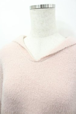 画像2: PINK HOUSE / セーラーカラーニットワンピース  ピンク I-26-03-25-066-LO-OP-SA-ZI