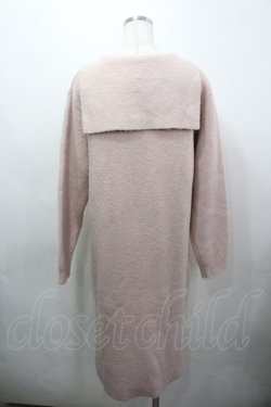 画像3: PINK HOUSE / セーラーカラーニットワンピース  ピンク I-26-03-25-066-LO-OP-SA-ZI