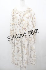 PINK HOUSE / ビターパンダプリントミディ丈ワンピース  ベージュ I-26-03-25-068-LO-SK-SA-ZI