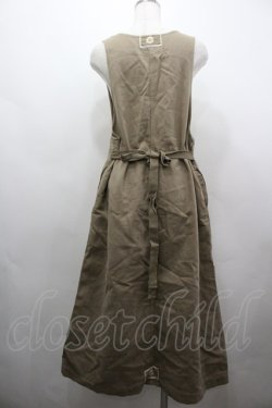 画像3: INGEBORG / 雛菊ワッペンサークルコーデュロイジャンパースカート  ブラウン I-26-03-25-070-LO-OP-SA-ZI